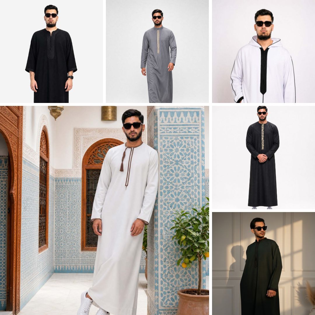 Achetez la plus belle thobe à Toronto – Élégance et tradition par Furqanwear