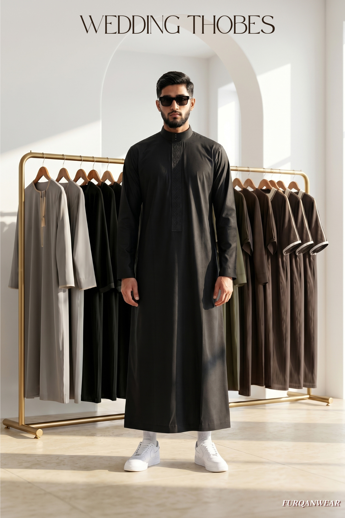 Best Wedding Thobe Colours for Men