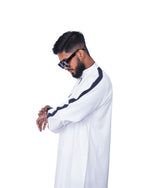 Saudi Thobe - Designer White