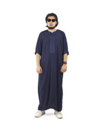 BLUE MOROCCAN THOBE