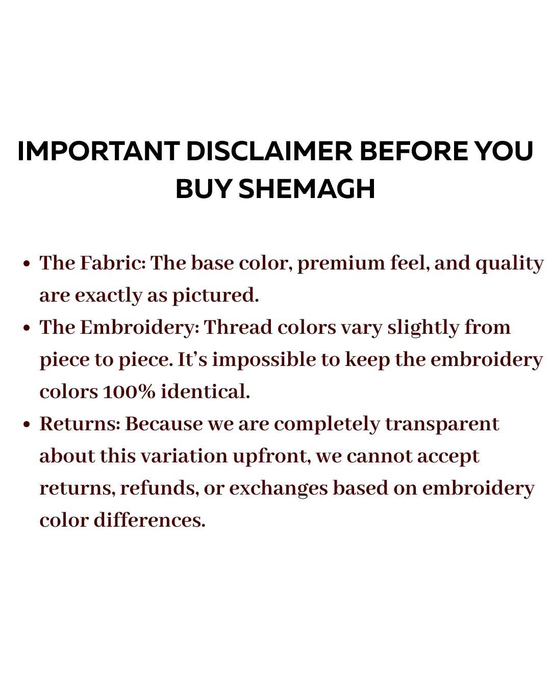 Shemagh Yéménite Type 3