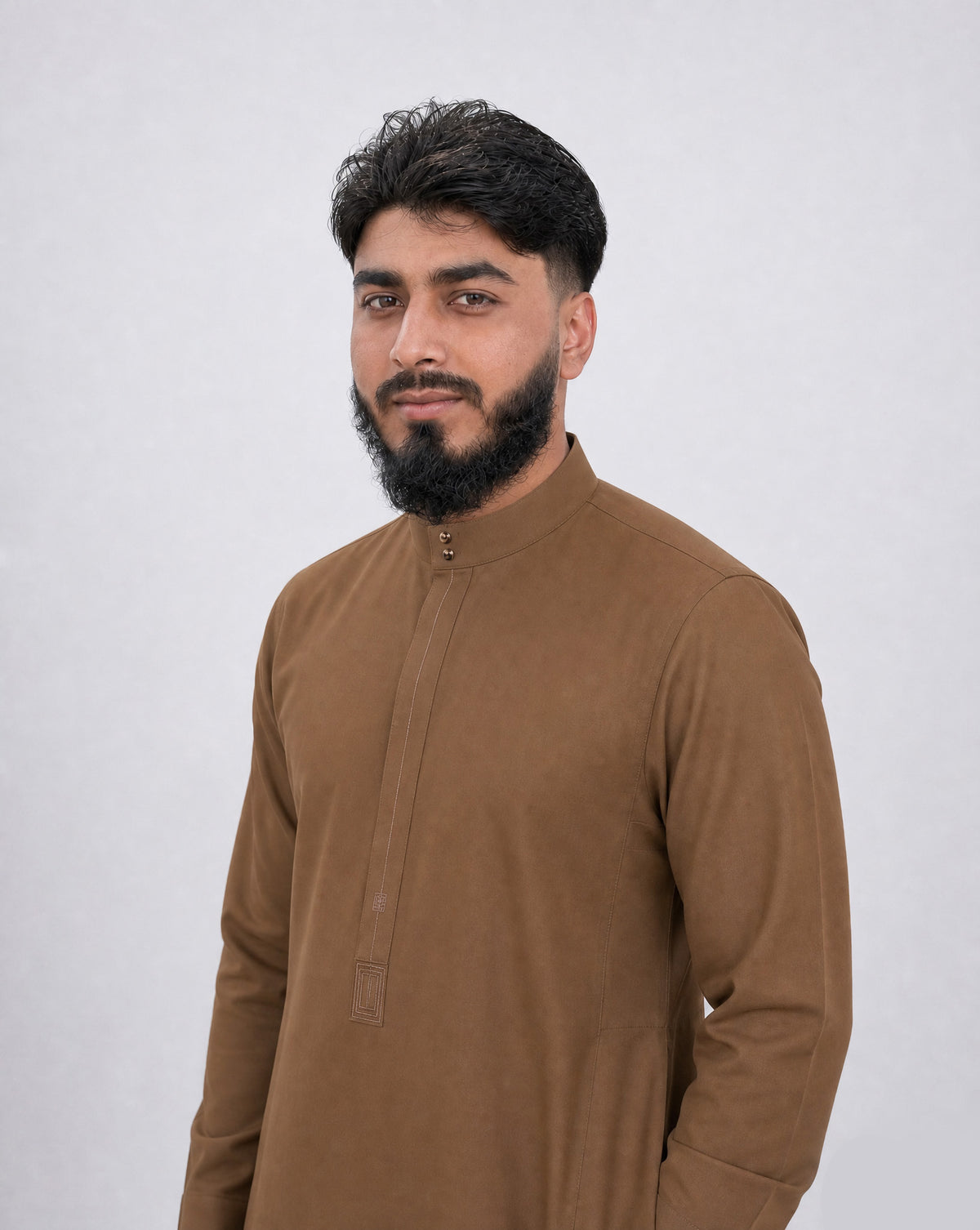 Saudi thobe - Artisan Brown