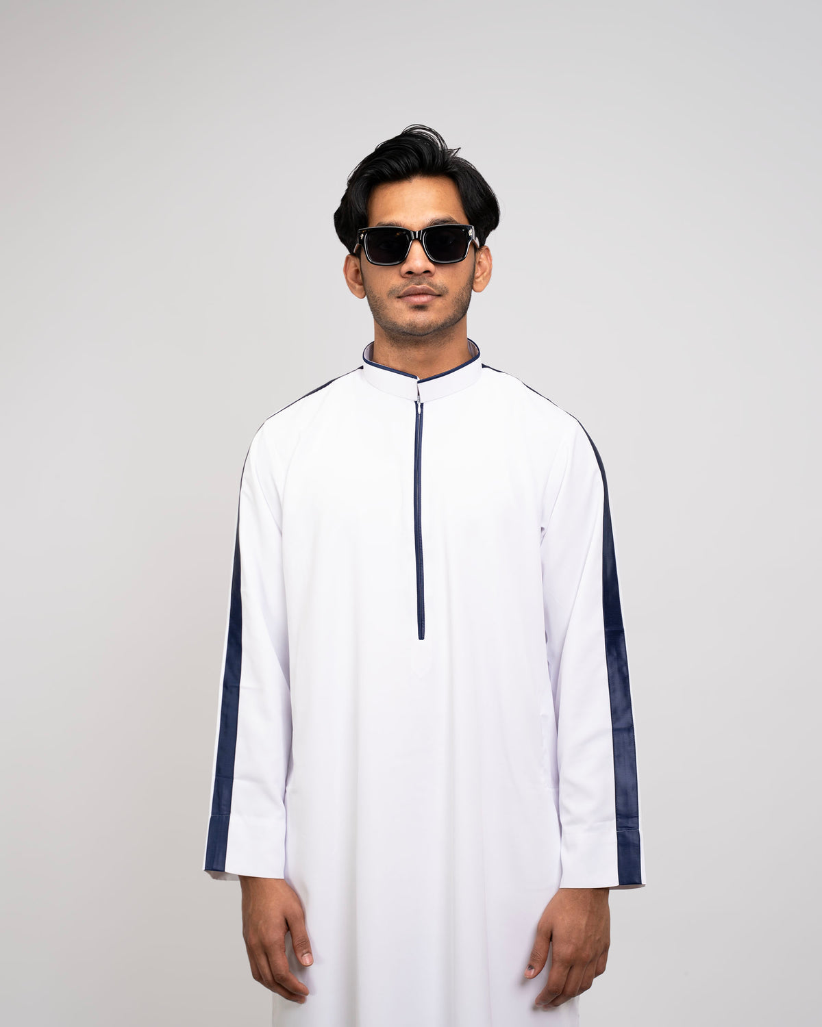 Saudi Thobe - Designer White