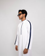 Saudi Thobe - Designer White