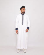 White Embroidery Thobe.