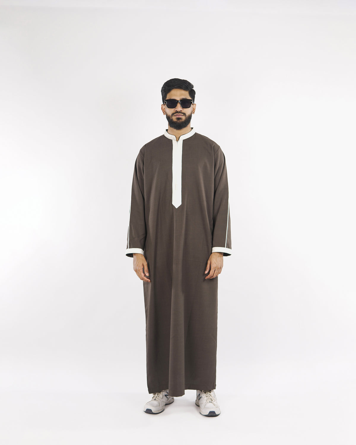 Royal ThobeCoffee Brown - mens islamic thobe – FURQAN