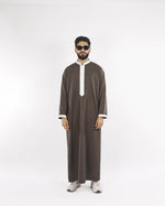 Royal ThobeCoffee Brown - mens islamic thobe – FURQAN