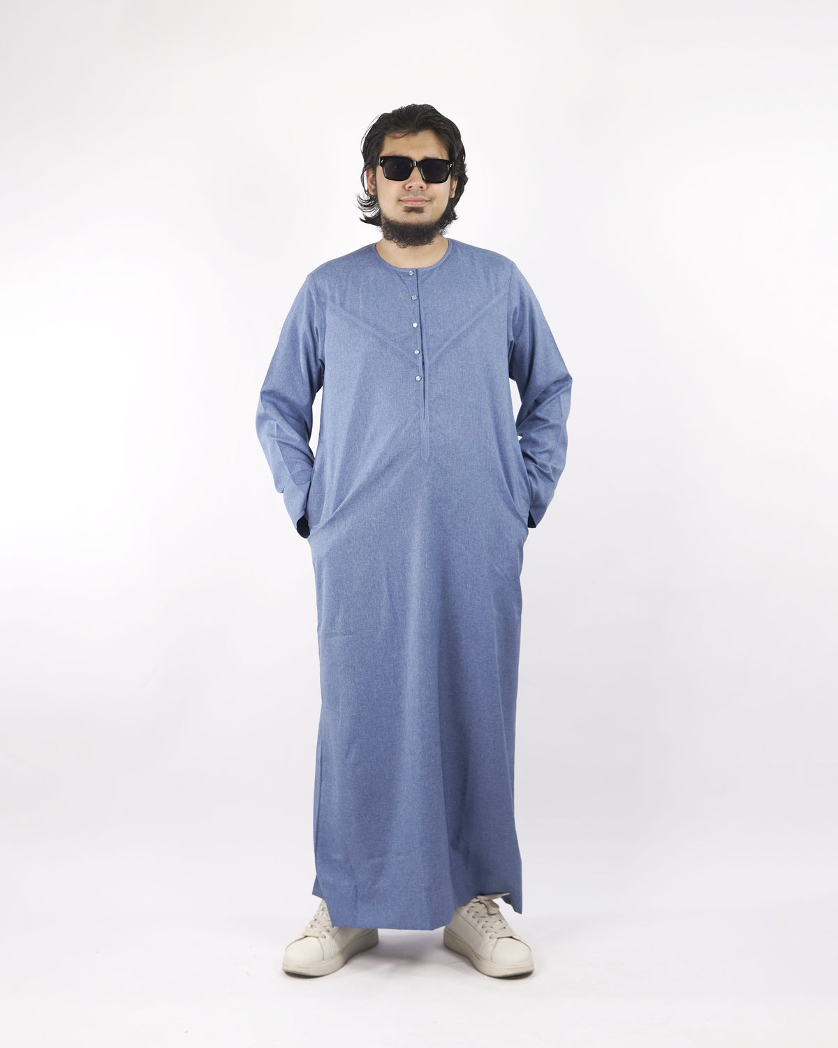 Classic Light Blue Thobe.