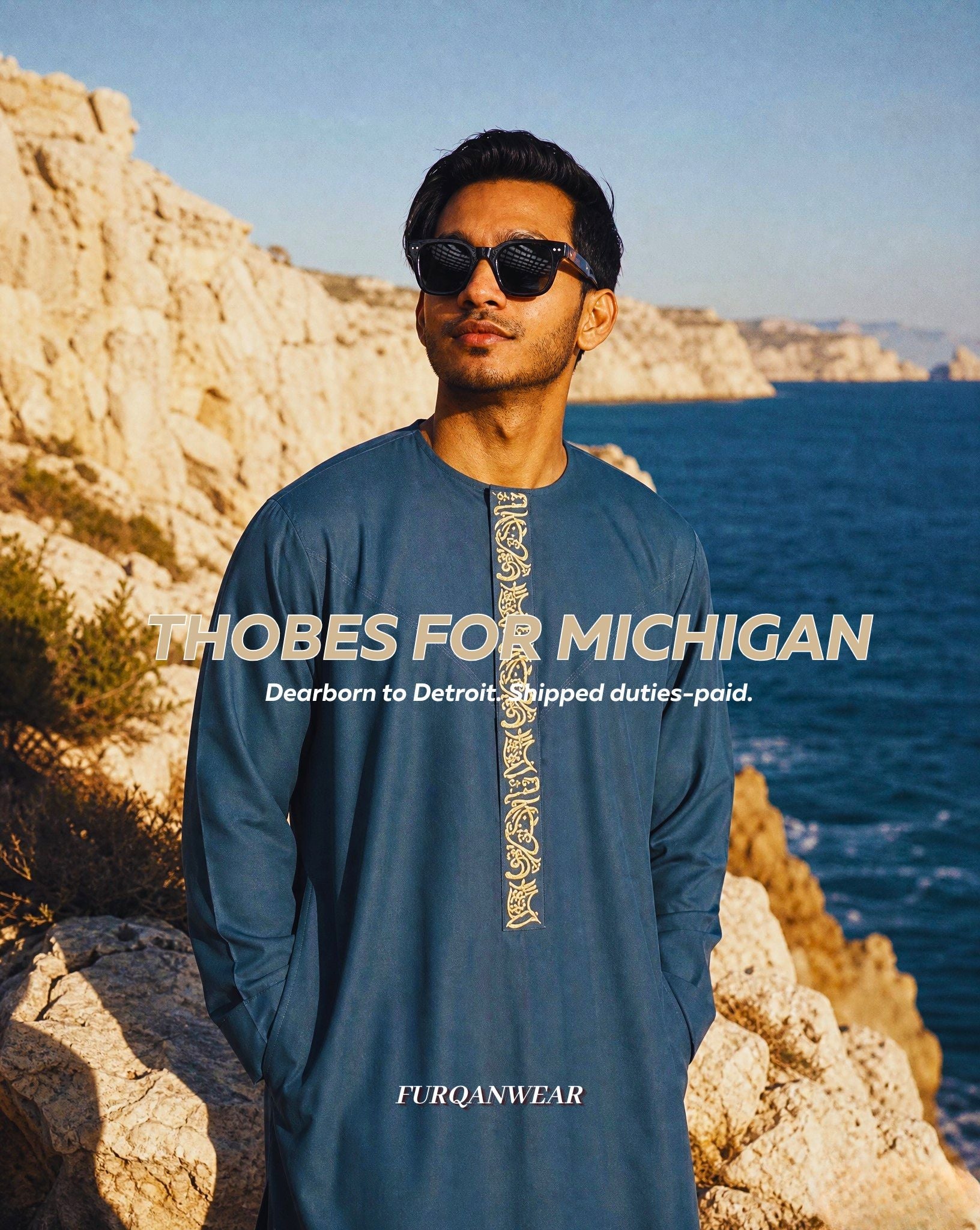Buy Thobes in Michigan | Premium Islamic Menswear
