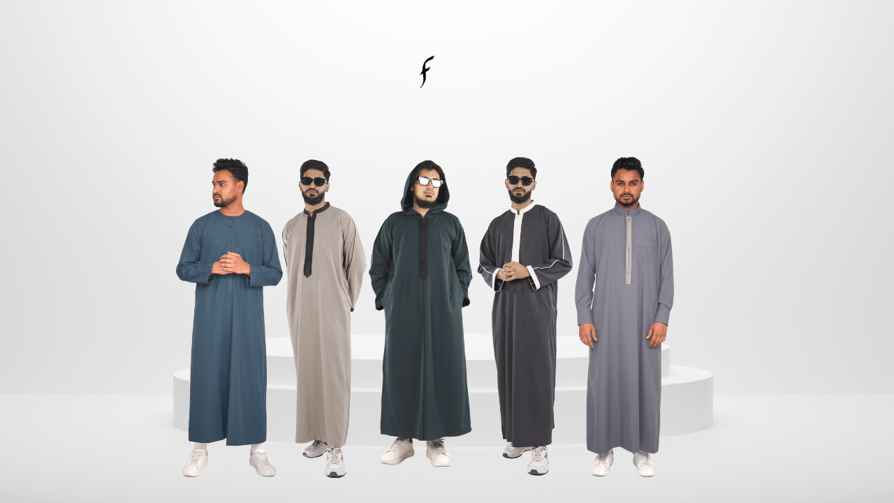 Premium Eid Clothes for Men 2026 – Thobes, Jubbas & More | Furqanwear