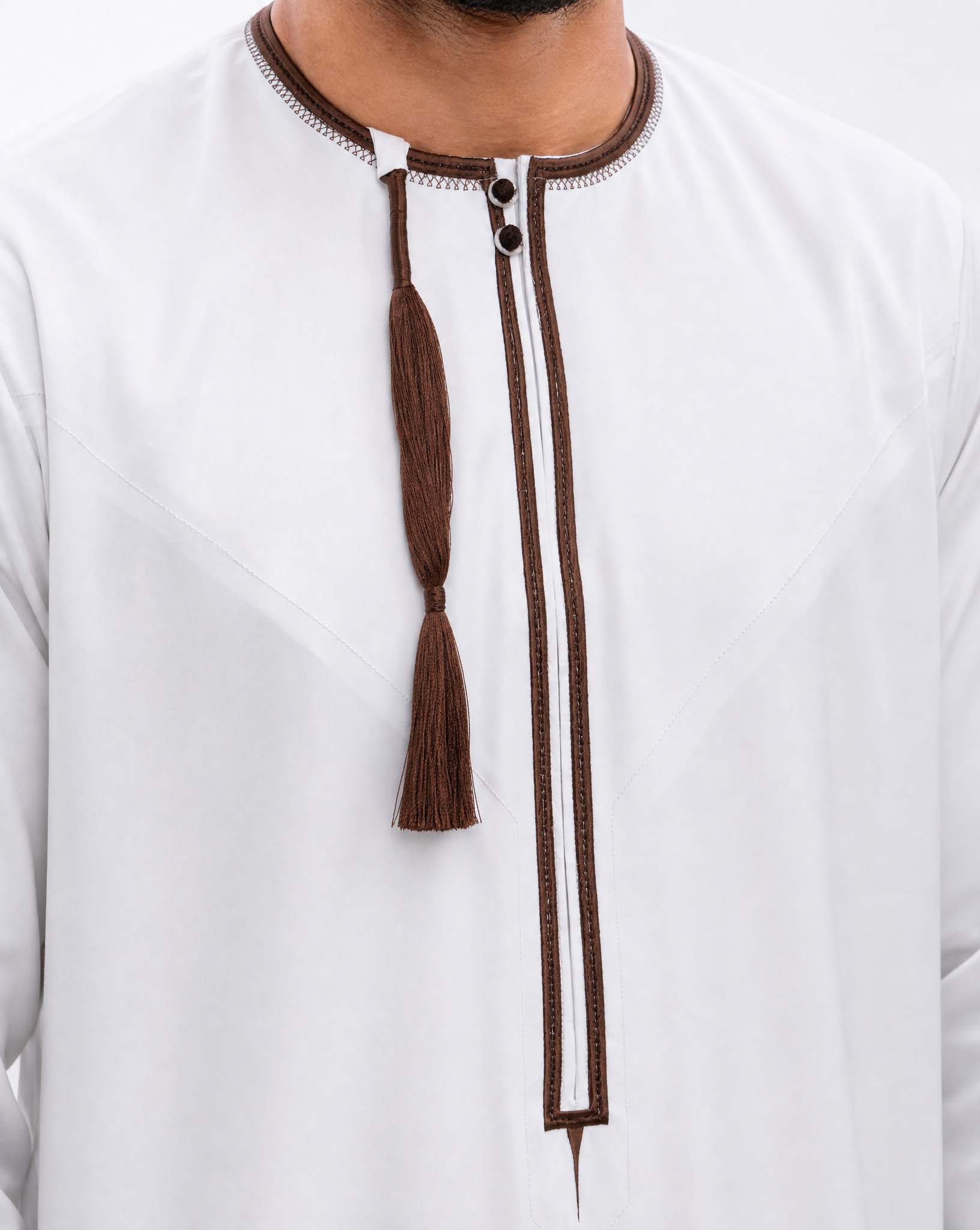 What to Wear Under a White Thobe