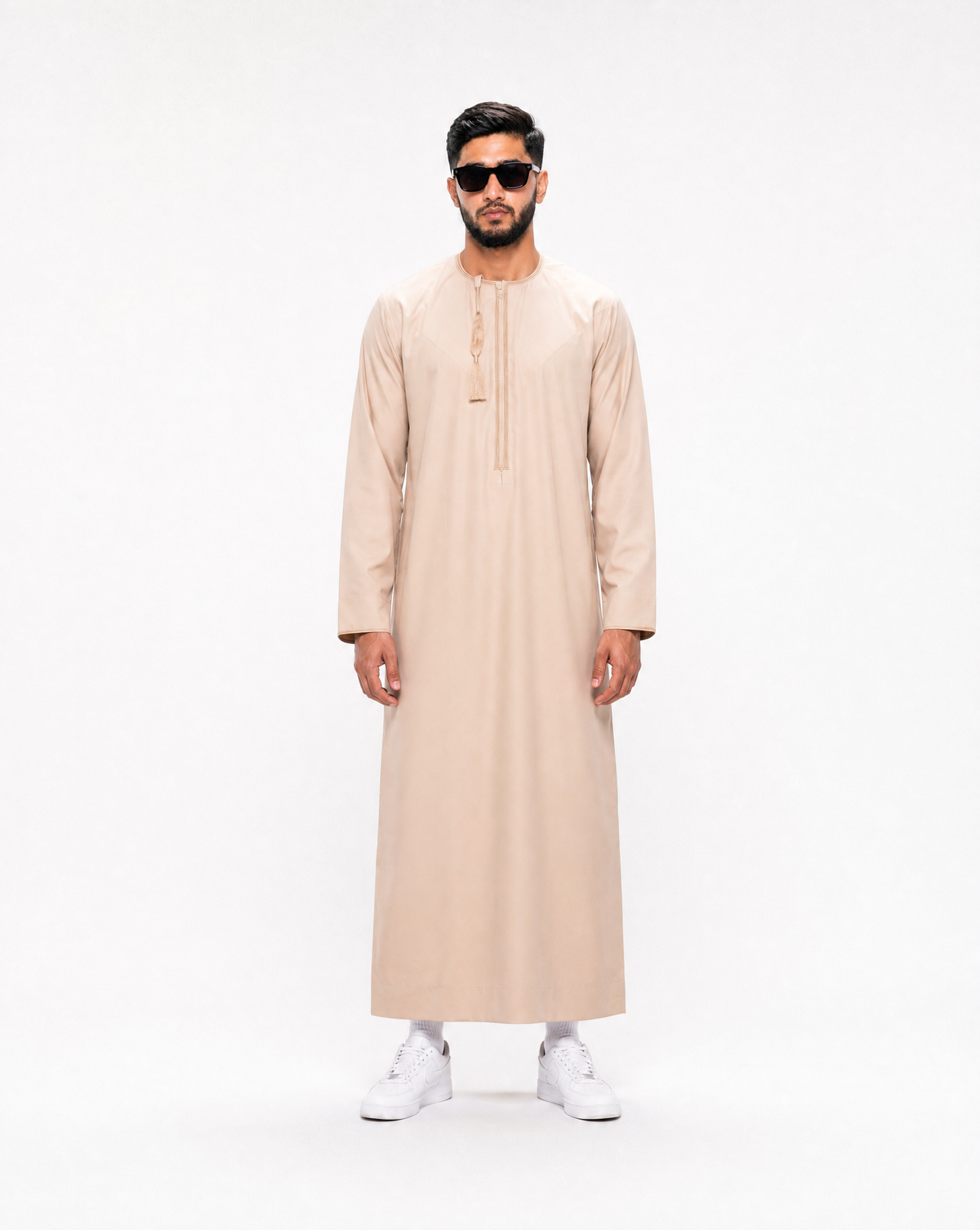Omani Thobe - Peach Cream
