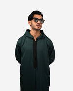 Djellaba Emerald Green for Men in USA & Canada – Premium Modest Wear | Furqanwear