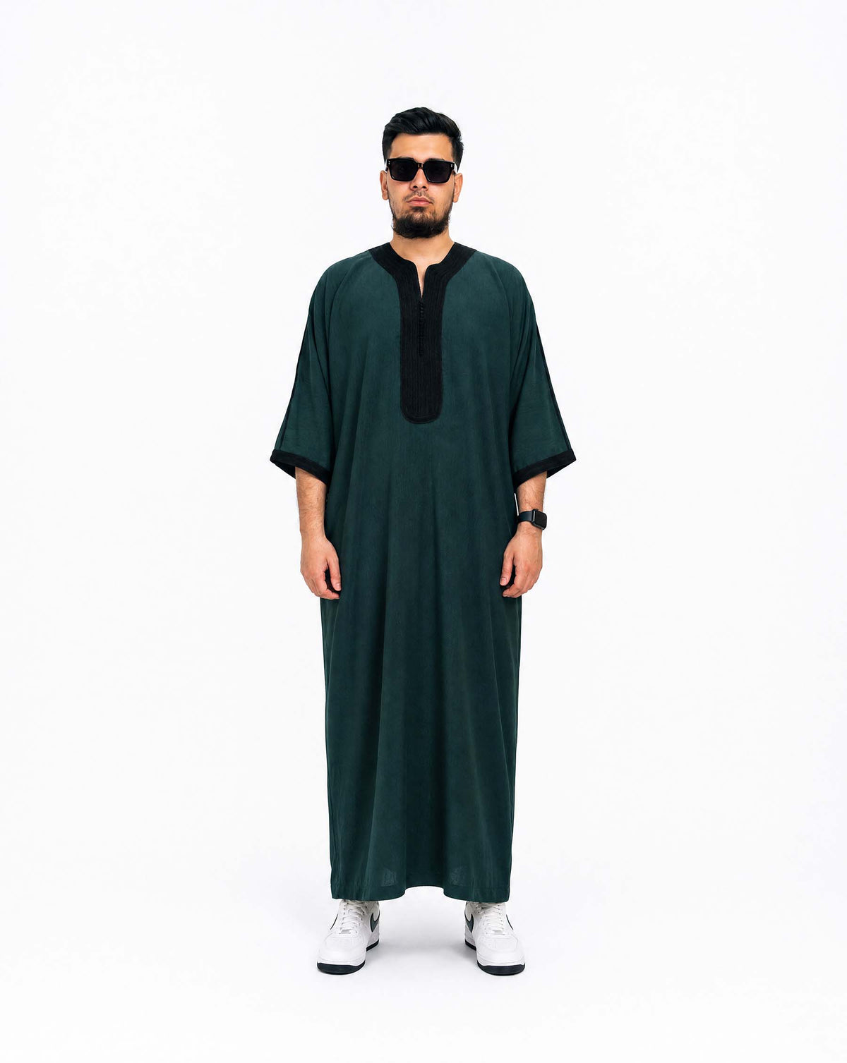 Green Moroccan Thobe