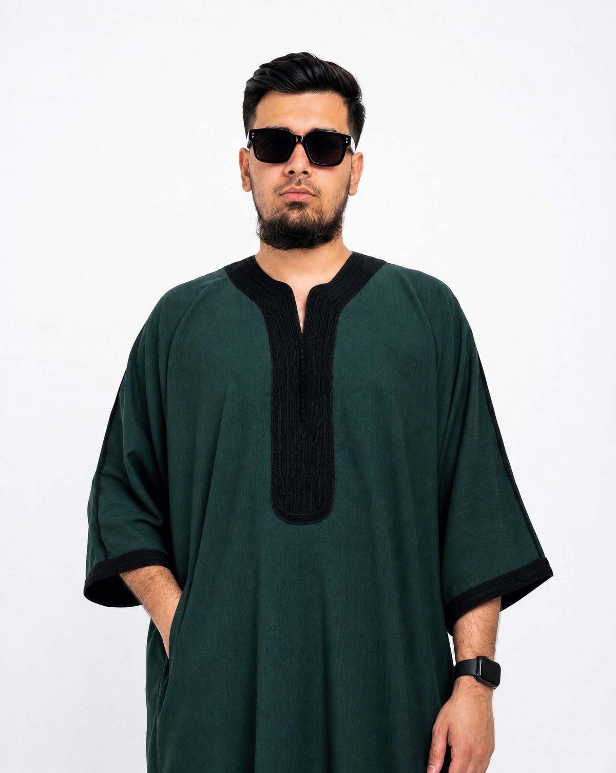 Green Moroccan Thobe