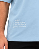 Oversized T-shirt Sky Blue