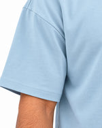 Oversized T-shirt Sky Blue