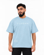 Oversized T-shirt Sky Blue