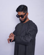 Plain Black Thobe Jubbah Dishdasha Ontario Toronto Canada Islamic Robe