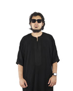BLACK MOROCCAN THOBE