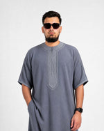 Silver Moroccan Thobe — The Artisan