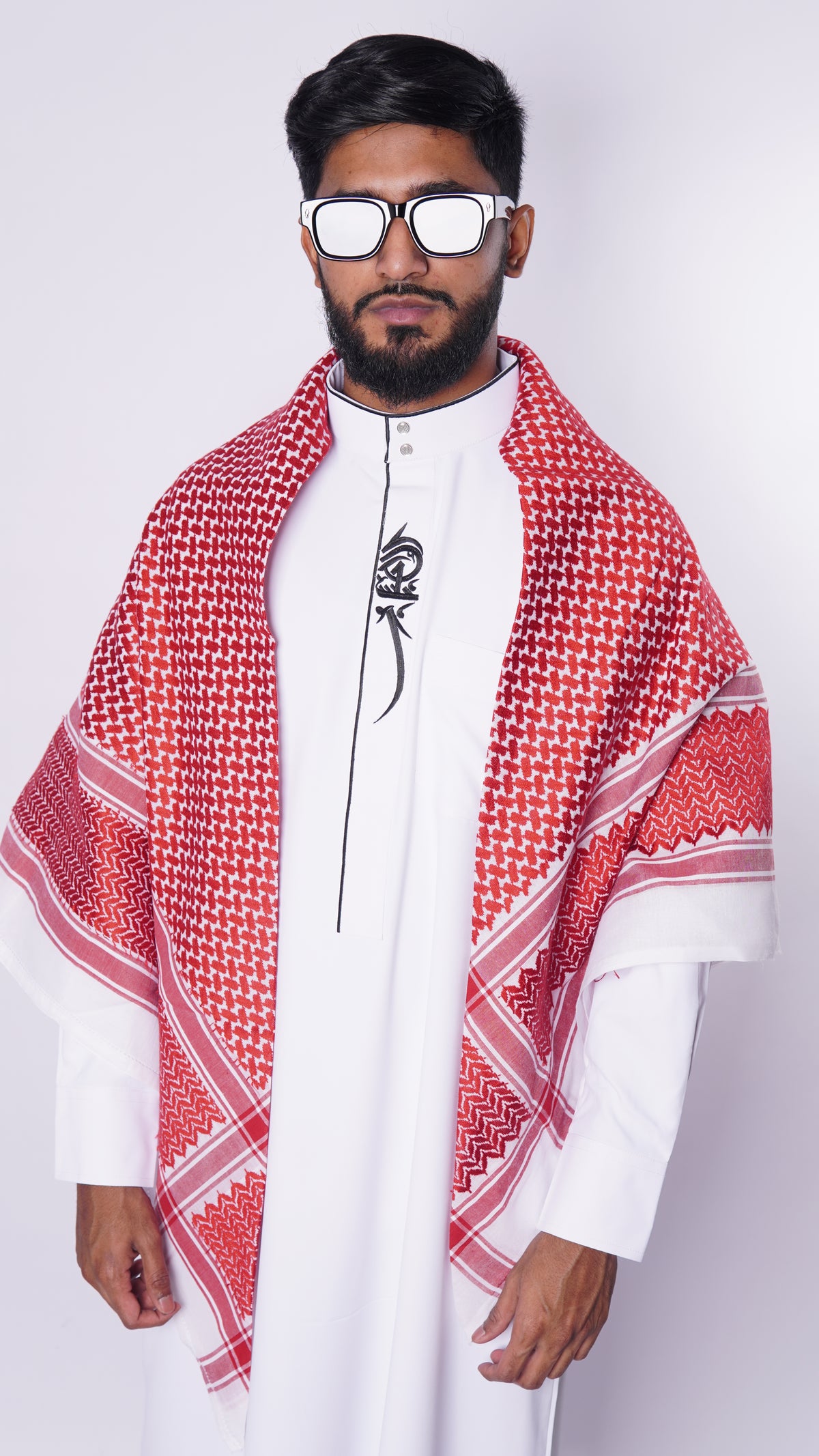 Keffiyeh Red Shemagh Islamic Scarf