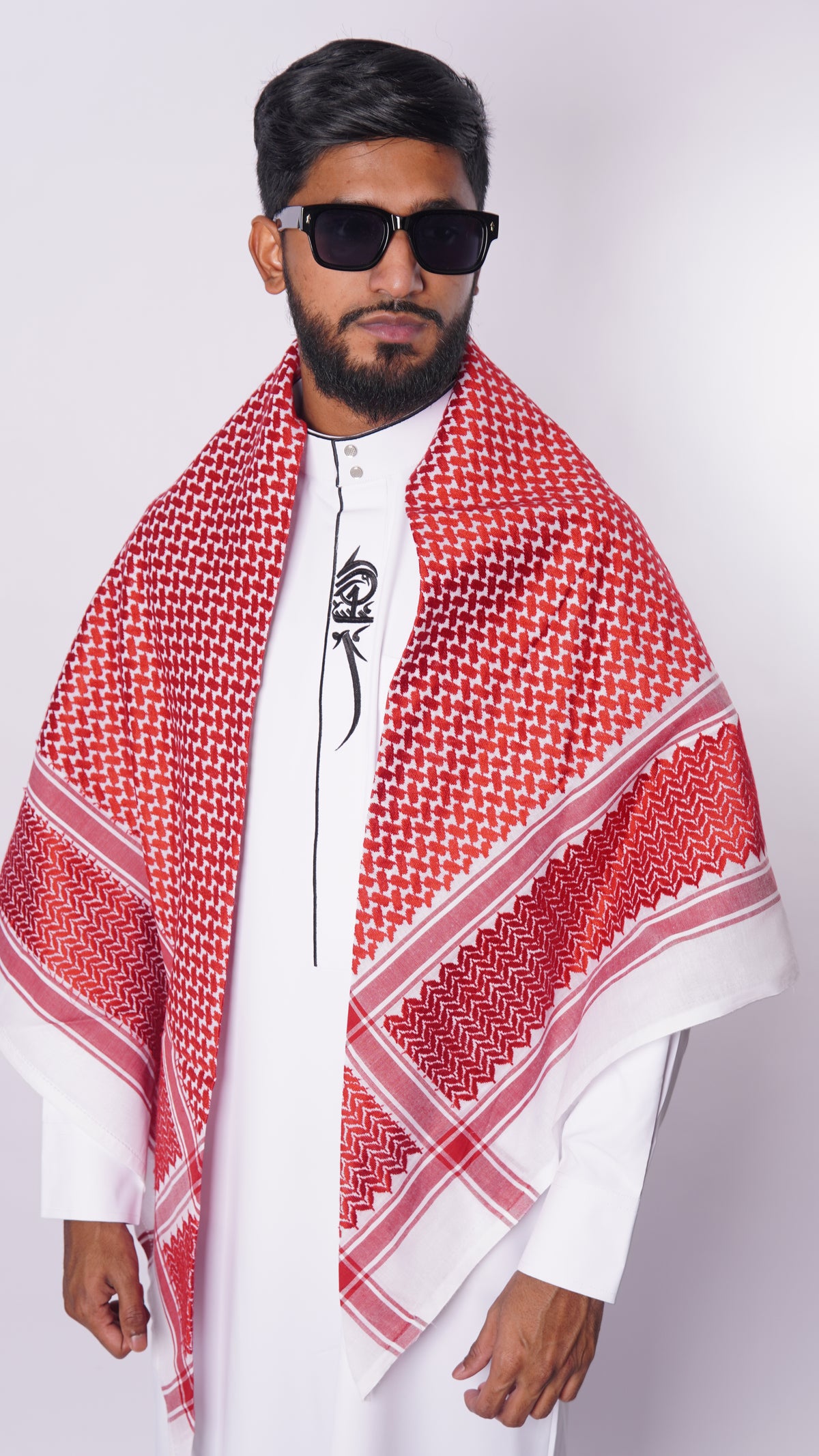 Keffiyeh Red Shemagh Islamic Scarf