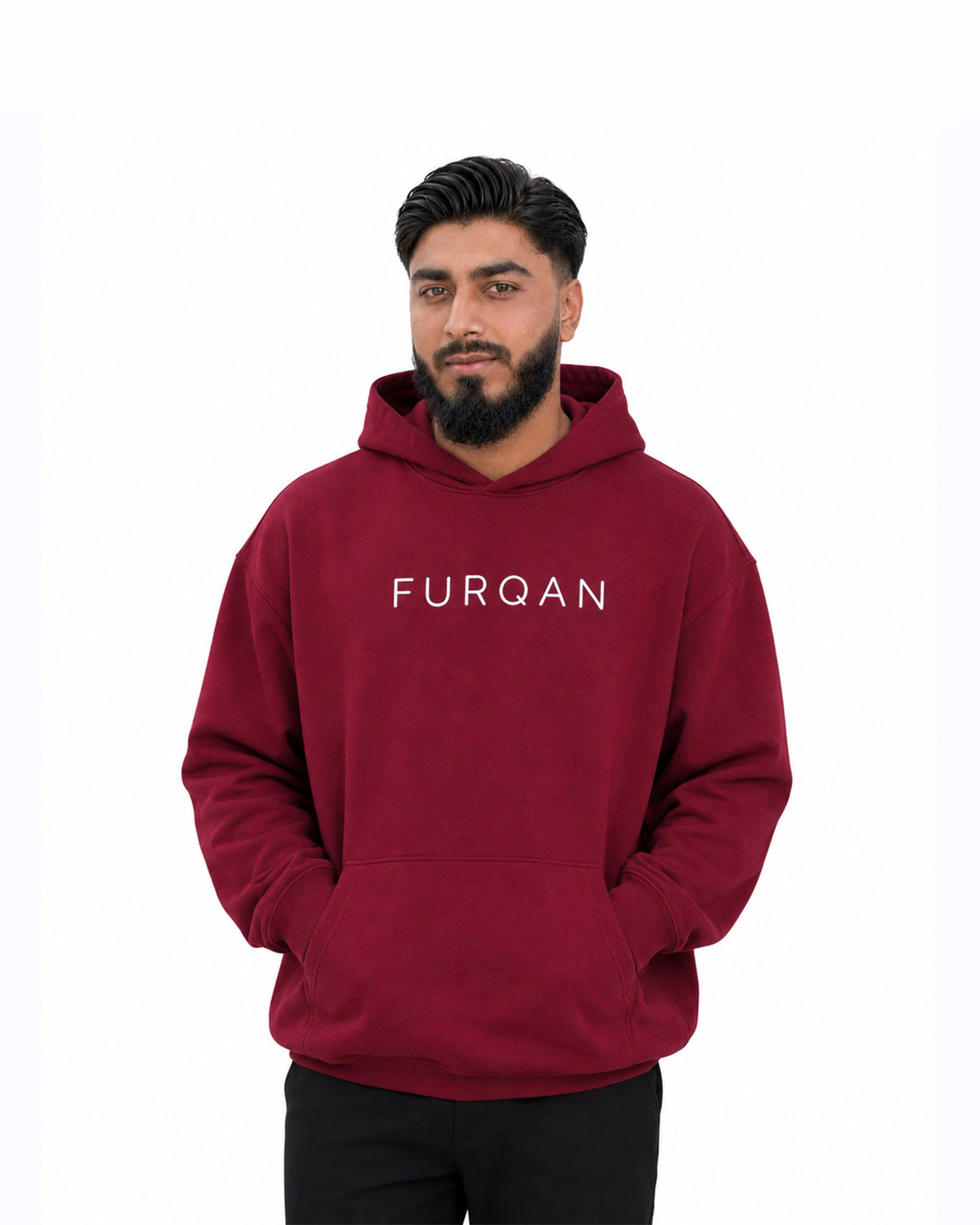 Hoodie Maroon