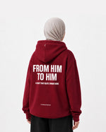 Hoodie Maroon