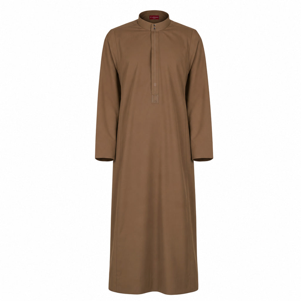 Saudi thobe - Artisan Brown