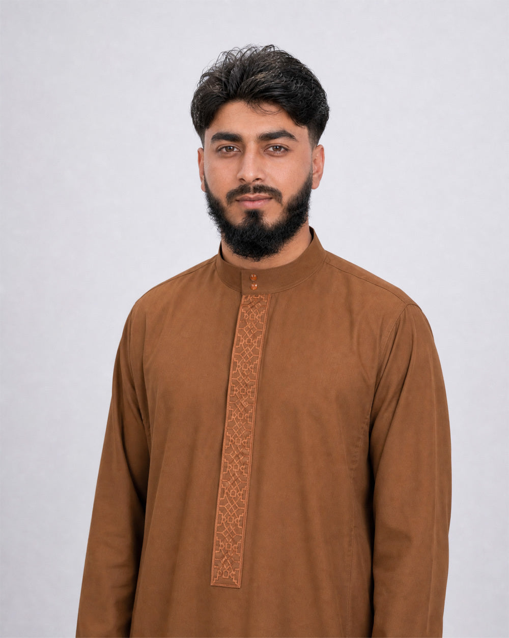 Saudi thobe - Copper Brown