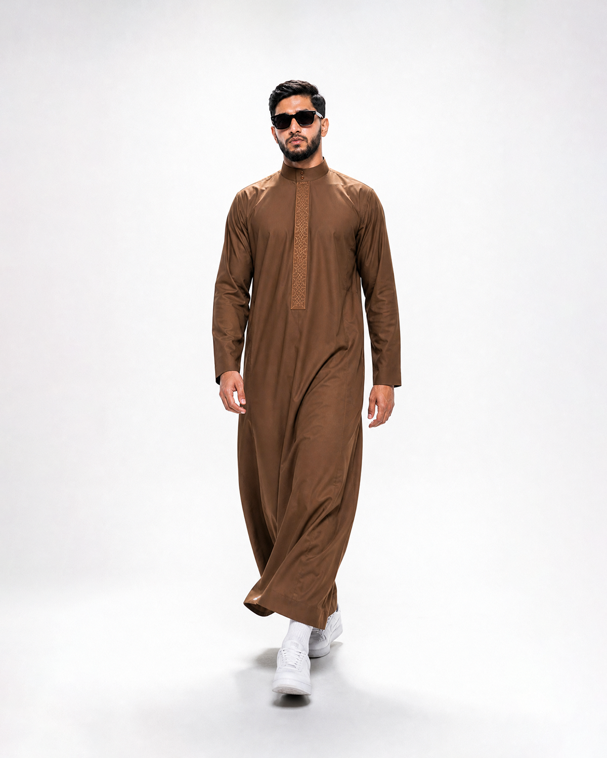 Saudi thobe - Copper Brown
