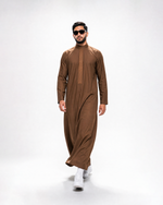 Saudi thobe - Copper Brown