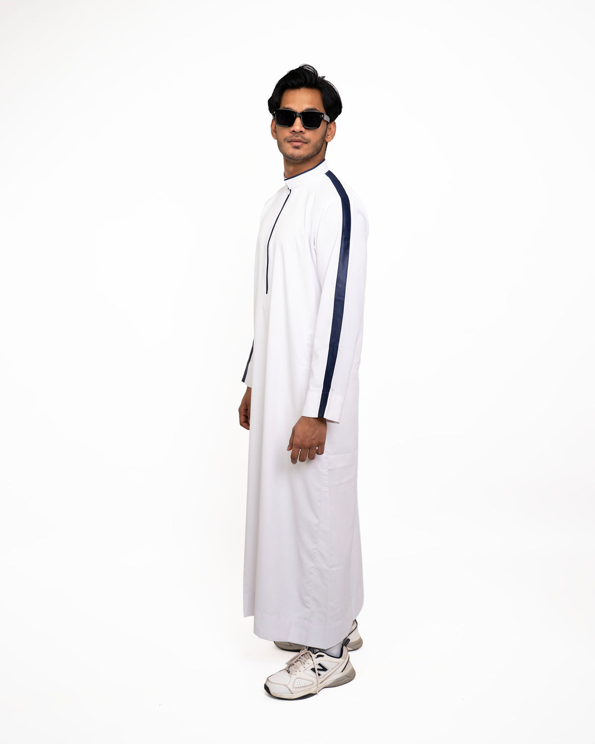 Saudi Thobe - Designer White