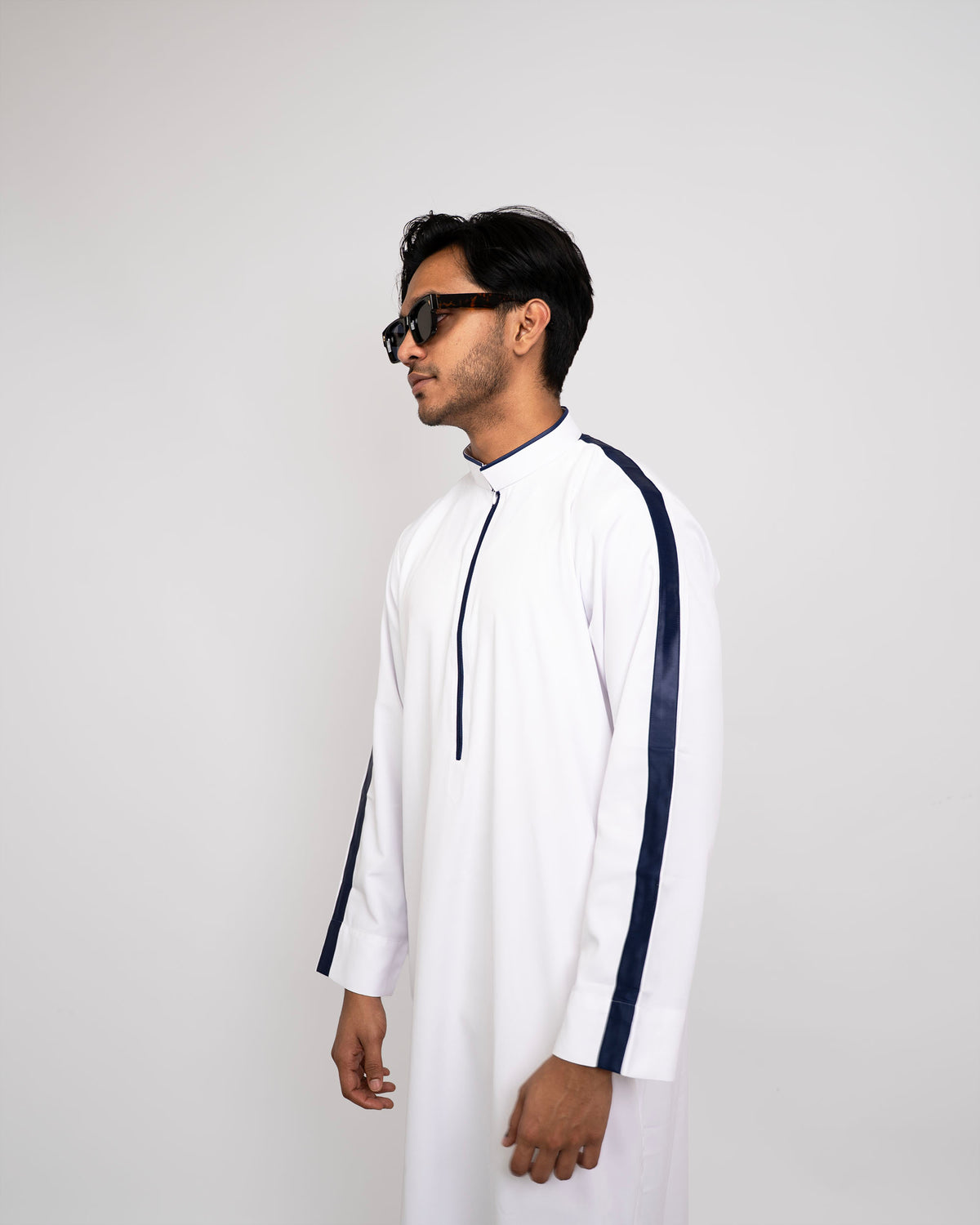 Saudi Thobe - Designer White