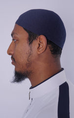 Topi Muslim Islamic Islam Blue Men