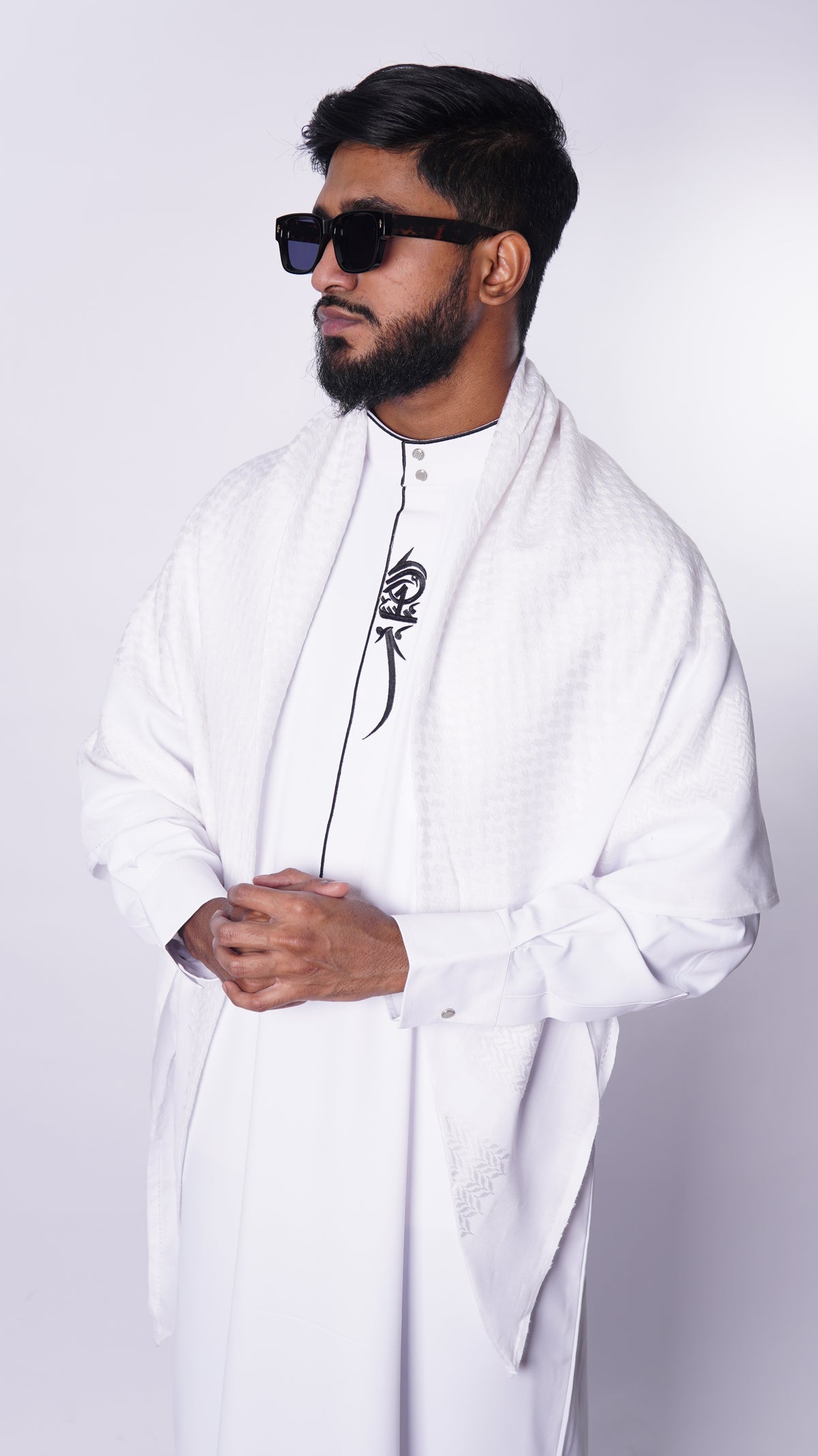 Traditional White Keffiyeh