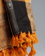 Obsidian & Gold Keffiyeh Scarf