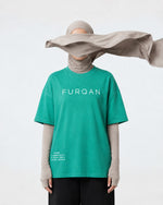 T-shirt oversize vert