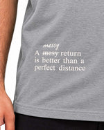 T-shirt oversize gris