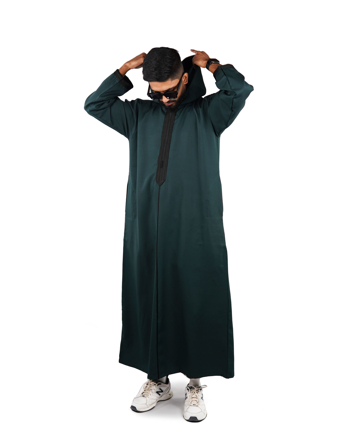Djellaba Emerald Green for Men USA – Premium Islamic Wear