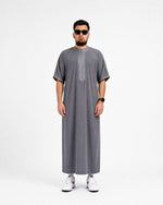 Silver Moroccan Thobe — The Artisan