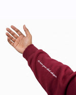 Hoodie Maroon