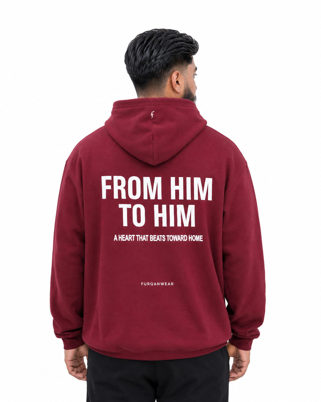 Hoodie Maroon
