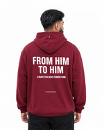 Hoodie Maroon