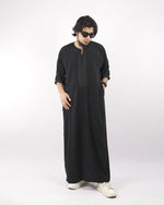 BLACK MOROCCAN THOBE